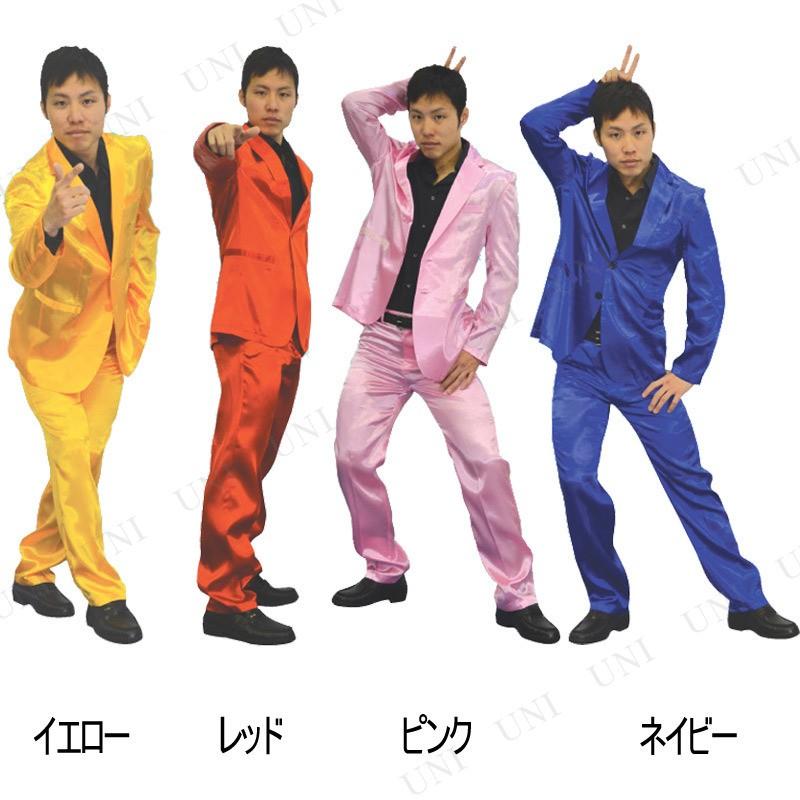 ★中古品 コスプレ用 スーツ 上下セット！特撮ヒーロー用です！ コスプレ 仮装 カラフルスーツ 8人セット プレイアベニュー