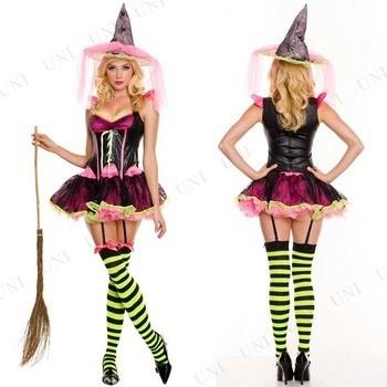 コスプレ 仮装 ワンダー ウィッチ XS 衣装 ハロウィン コスチューム