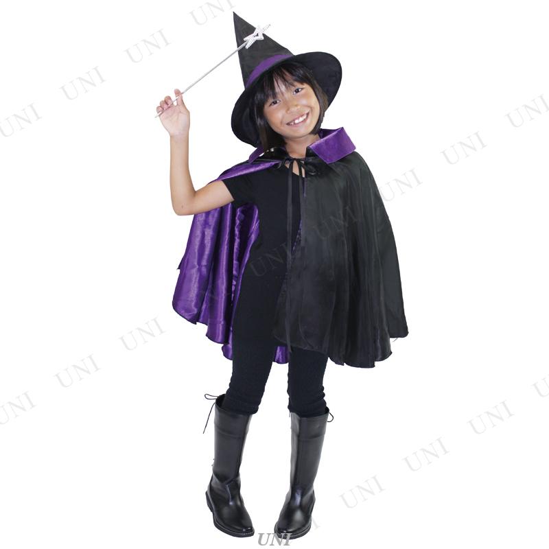 コスプレ 仮装 衣装 コスチューム 可愛い Patymo ハロウィンマント パープル 子供用 Pw s パーティワールド 通販 Yahoo ショッピング