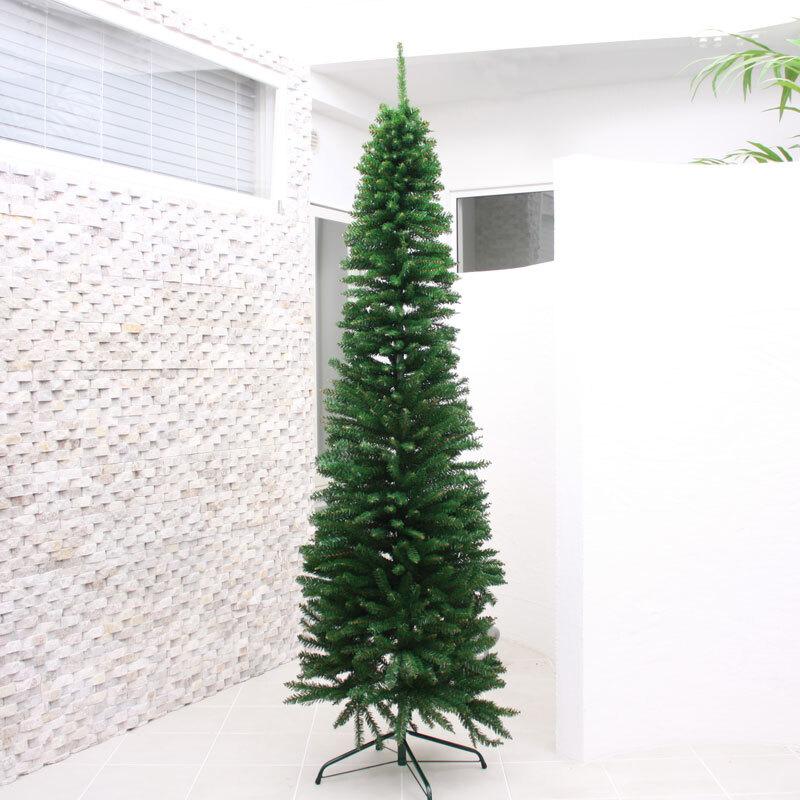 クリスマスツリー210cmスリム クリスマスツリー 210cmクリスマススリムツリー スリム型ツリー サイズ