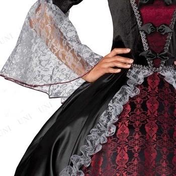 コスプレ 仮装 ベルサイユバンパイア 大人用 M コスチューム 仮装 コスプレ衣装 ファンタジー フィクション 女性用M ペチコート付き 背面ファスナー留め_2