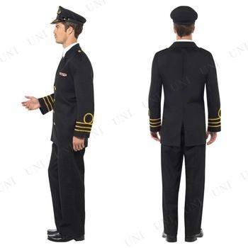 コスプレ 仮装 ネイビーオフィサー(艦長) メンズ 大人用 L 海軍 仮装