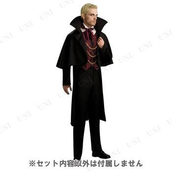 コスプレ 仮装 バロン 大人用 Std コスプレ衣装 仮装 ファンタジー フィクション バンパイア ドラキュラ 男性用M ハロウィン ケープ付き ゴールドのチェーン