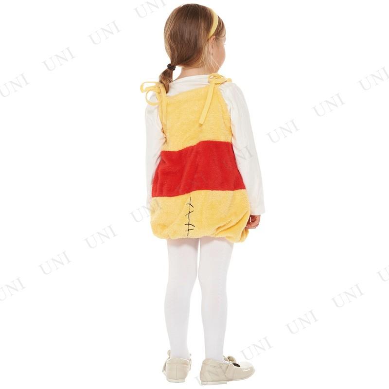 くまのプーさん コスプレ 仮装 子ども用サロペットプー ルービーズ 