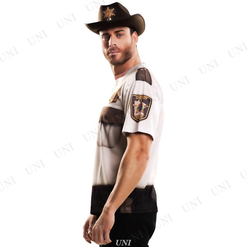 シェリフバッジ ループタイ ボロタイ 保安官 ポリス ハロウィン