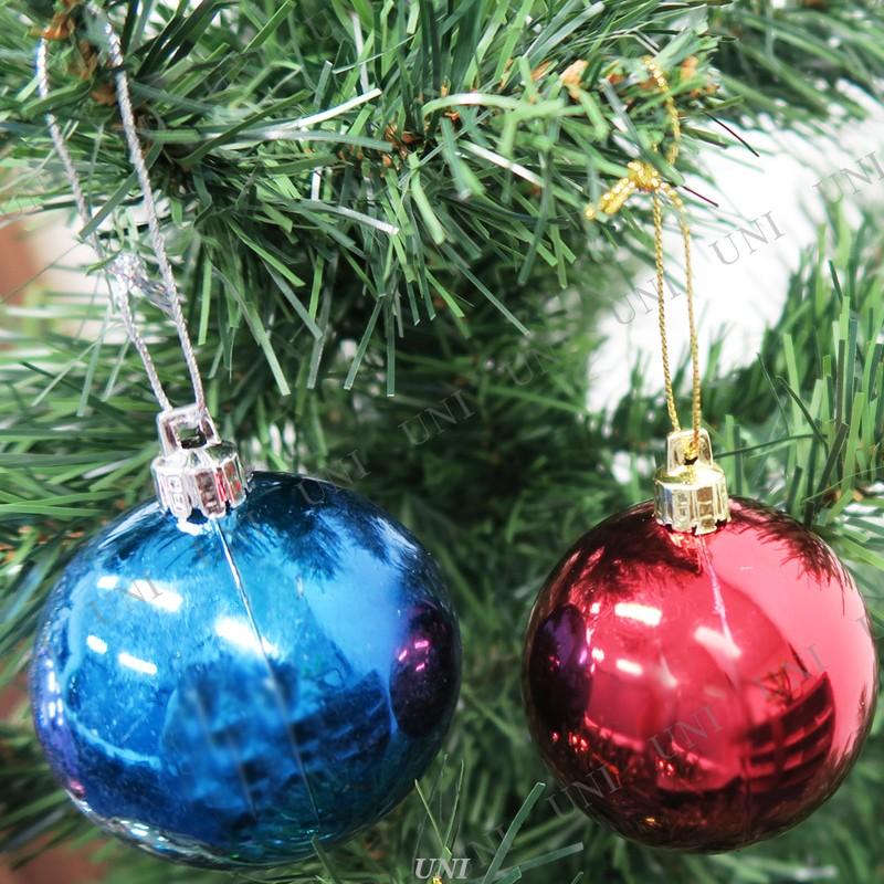 クリスマス ツリー オーナメント プラボール マルチカラーアソート