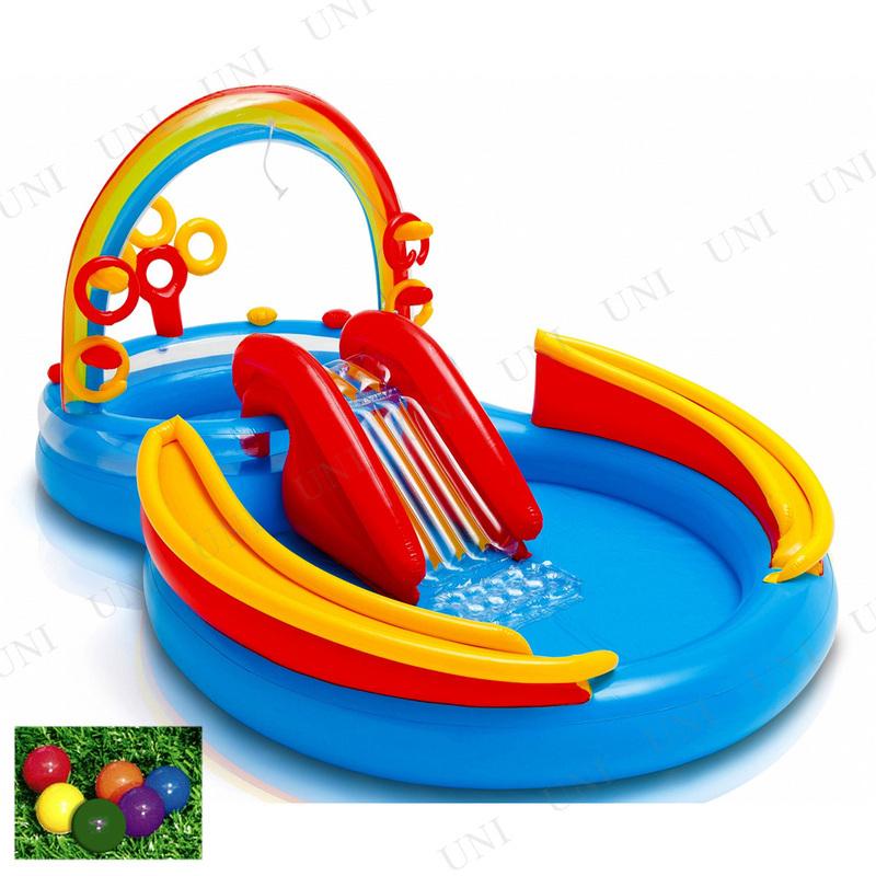 INTEX(インテックス) レインボーリングプレイセンター 297×193cm 57453