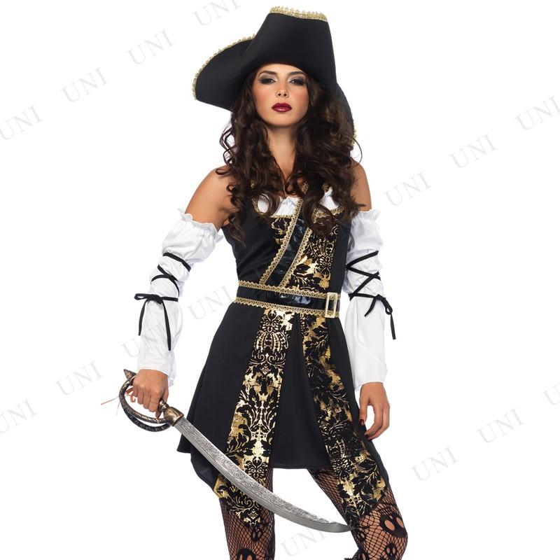コスプレ 仮装 衣装 ハロウィン 女海賊 コスチューム 大人用 ブラックパイレーツ S Pw 772s パーティワールド 通販 Yahoo ショッピング