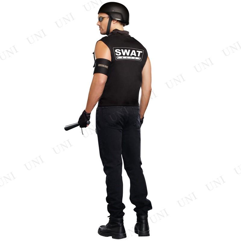コスプレ 仮装  コスプレ ポリス スペシャル・オプス 男性用 XL (大きいサイズ) 【 コスプレ 衣装 ハロウィン 仮装 コスチューム 大きいサイズ メンズ ポリス 警察 ハロウィン スワット 余興 警察官 大人用 婦警 婦人警官 ポリスマン パーティーグッズ 】 コスプレ 仮装 コスプレ ポリス スペシャル オプス 男性用 XL (大きい