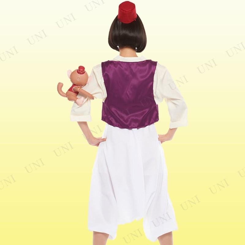 コスプレ 仮装 女性用アラジン モンキー人形付き ルービーズジャパン ディズニー コスチューム 仮装 コスプレ衣装 女性用Stdサイズ フルセット 抱きつき人形付き_3