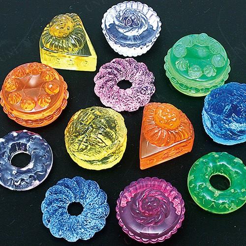 ジュエルアイス 蛍光クリア ケーキ 1kg キッシーズ 宝石すくい