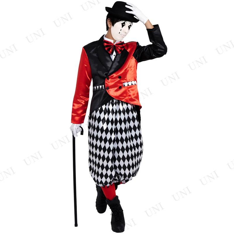 コスプレ 仮装 CLUB KING Joker Clown ジョーカークラウン ピエロ服