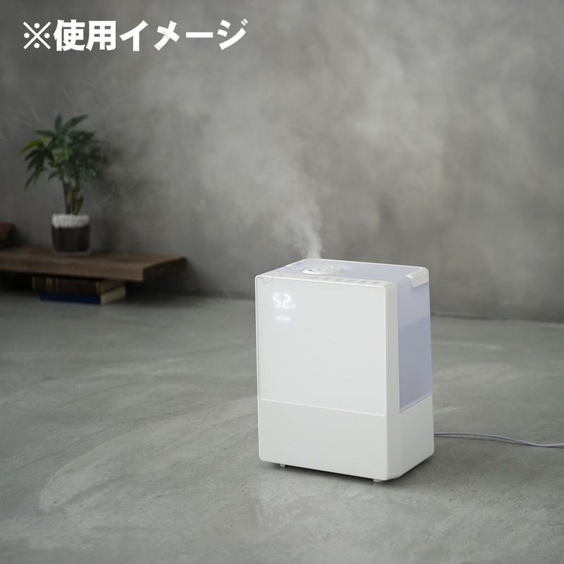 ハイブリッド加湿器 スクエアミスト 湿度コントロール機能付 ホワイト
