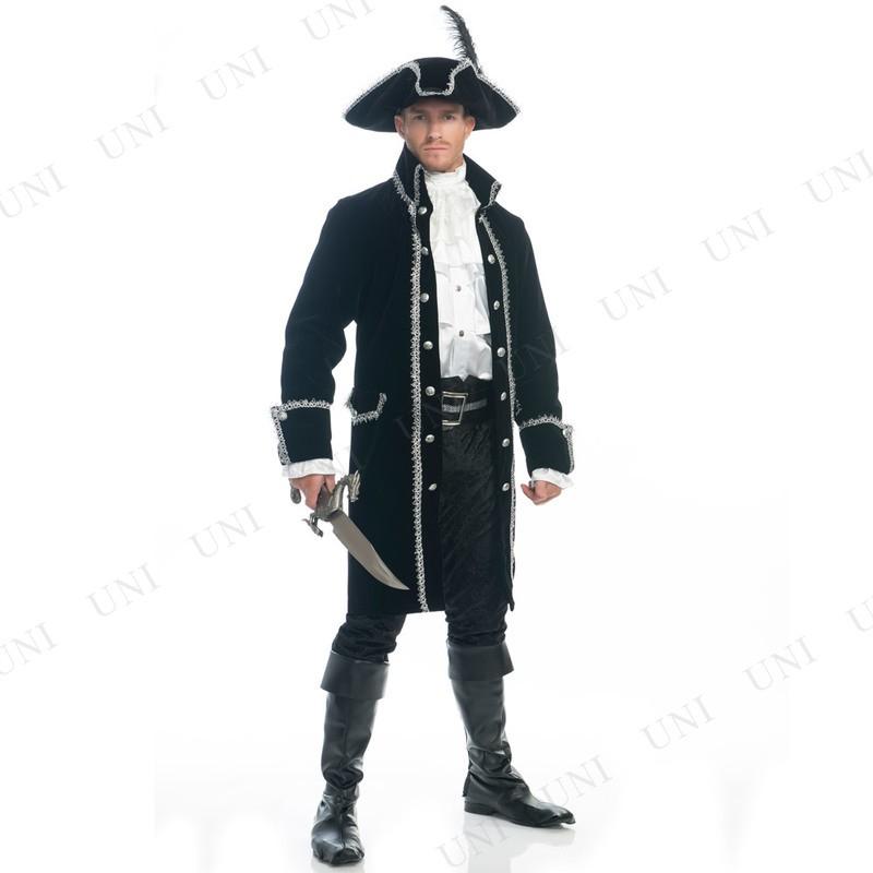 コスプレ 仮装 ブラックパイレーツ L 【 コスプレ 衣装 ハロウィン 仮装 コスチューム 海賊 パーティーグッズ メンズ 女海賊 大人用 男性用 余興 】 コスプレ 仮装 衣装 ハロウィン コスチューム 大人用 パーティーグッズ