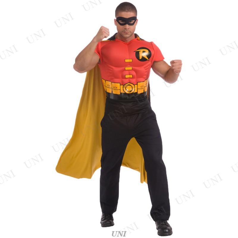 コスプレ 仮装 衣装 ハロウィン 余興 ロビン マッスルチェストシャツ バットマン Std Pw s パーティワールド 通販 Yahoo ショッピング