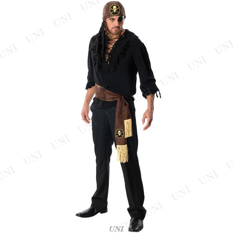 コスプレ 仮装 海賊 パイレーツ(レースアップシャツタイプ) XL (大きい