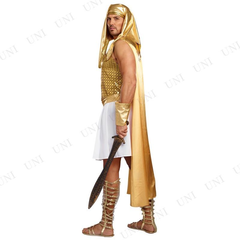 コスプレ 仮装 キングオブエジプト・ツタンカーメン XL (大きいサイズ) 【 コスプレ ハロウィン 仮装 コスチューム 大きいサイズ 民族衣装 メンズ エジプト エジプト王 エジプト文明 パーティーグッズ ナイル 伝統衣装 男性用 ファラオ 余興 大人用 】 コスプレ 仮装 キングオブエジプト ツタンカーメン XL (大きいサイズ