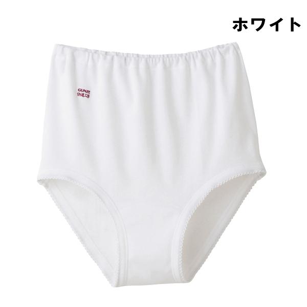 【お取り寄せ商品】グンゼ 快適工房 ショーツ レディース 婦人 M-LL ホワイト/ベージュ パンツ パンティ 綿100％ 抗菌防臭 日本製 ロングセラー 60代 70代 80代｜partyhouse702｜02