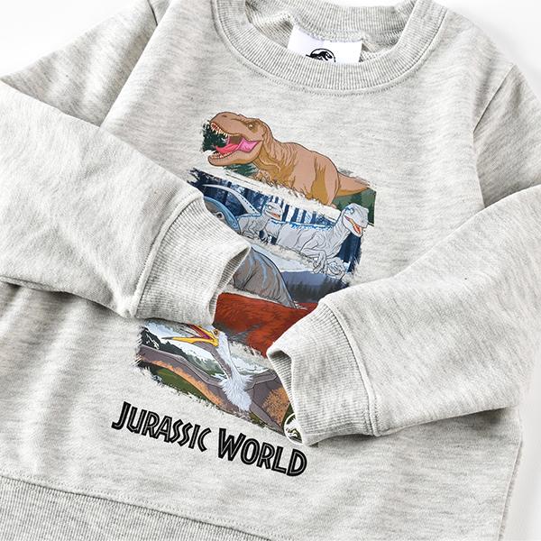 長袖 スウェット ジュラシックワールド 裏毛 キッズ ジュニア 長袖 スウェット ジュラシックワールド 裏毛 キッズ ジュニア