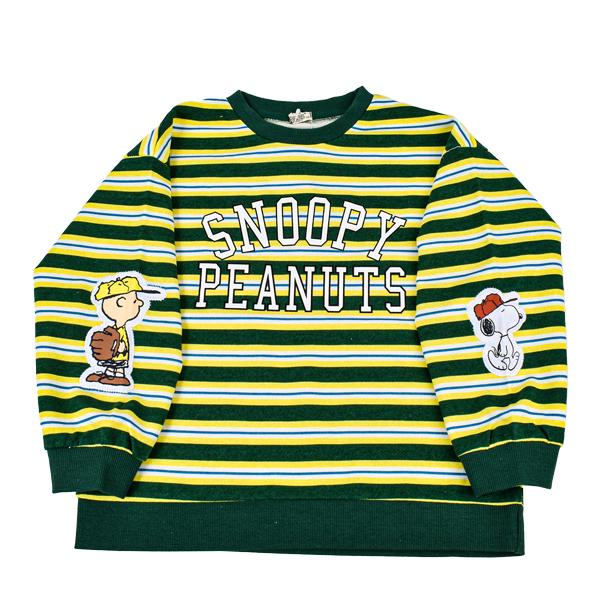 PEANUTS ピーナッツ スヌーピー キッズ 長袖 トレーナー トップス 