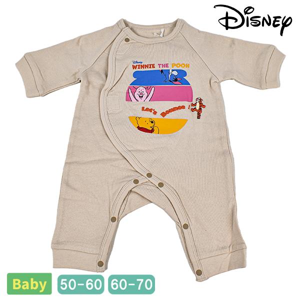 vintage Disney くまのプーさん ロンパース カバーオール Disney ディズニー クマのプーさん カバーオール ロンパース 赤ちゃん