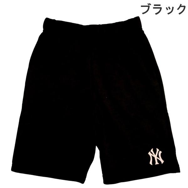 値下げ品】 MLB ハーフパンツ キッズ ミニ裏毛 刺しゅう ドジャース