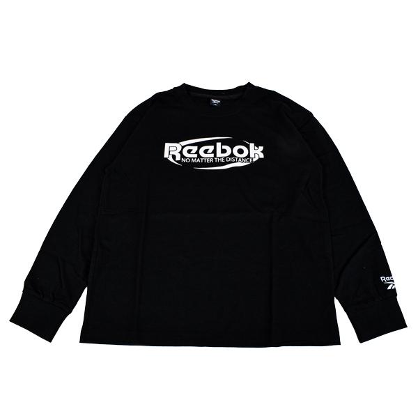 キッズ Reebok リーボック ロンT 長袖 Tシャツ トップス プルオーバー