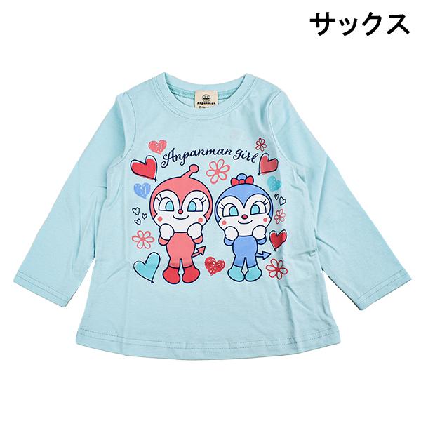 アンパンマン ドキンちゃん コキンちゃん ベビー キッズ ロンt Tシャツ 