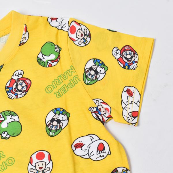 スーパーマリオ Tシャツ 半袖 子供 キッズ 子供服 トップス 男児 女児