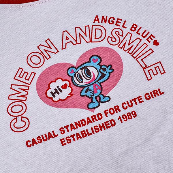 ANGEL BLUE（エンジェルブルー） Tシャツ 半袖 子供服 キッズ 1点まで