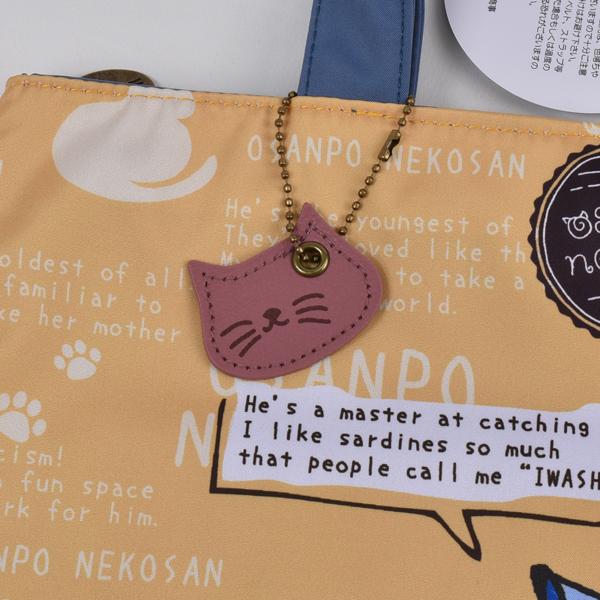 おさんぽねこさん トートバッグ チャーム 猫 ネコ にゃんこ バッグ 鞄