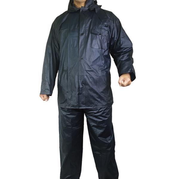PVCレインスーツ 雨/上下セット/防災/災害/男女兼用/強力防水/通勤