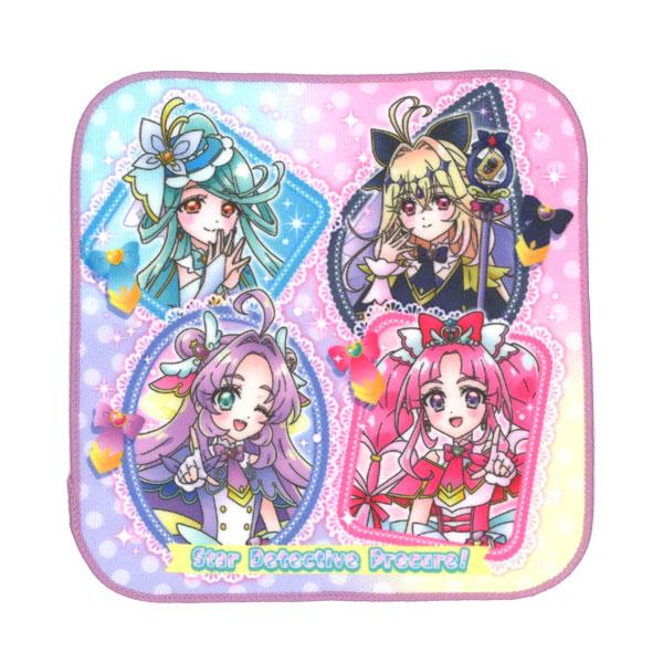 ハンカチ 名探偵プリキュア 3枚セット ミニタオル ハンドタオル ミニ
