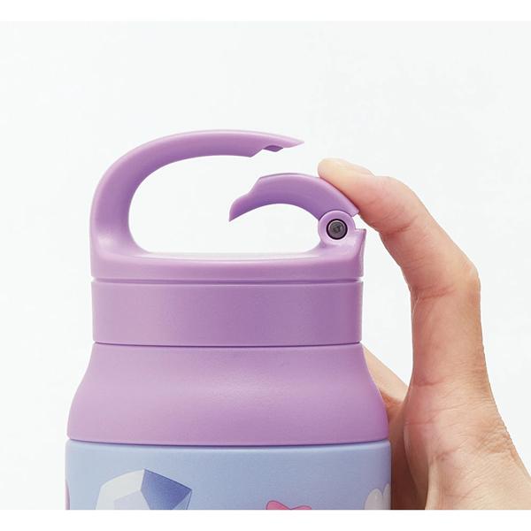 skater スケーター 水筒 600ml カラビナ ハンドル ステンレス ボトル