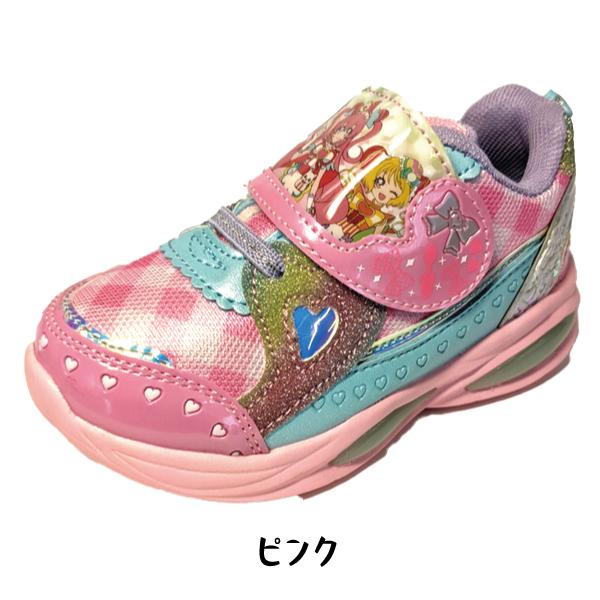 デリシャスパーティープリキュア 子供 アニメ 光る スニーカー かわいい 女の子 靴 運動靴 入園 入学 新学期 キッズ シューズ Iydp6511 パーティハウスヤフー店 通販 Yahoo ショッピング