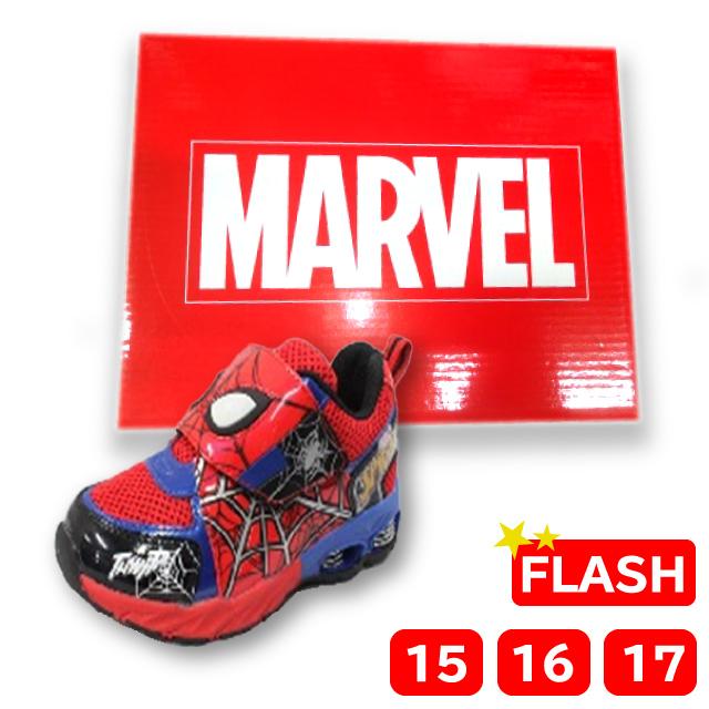 スパイダーマン光るスニーカーー15cm 17cm キッズスニーカー 子供靴 15 16 17 マーベル Iymv3018 パーティハウスヤフー店 通販 Yahoo ショッピング