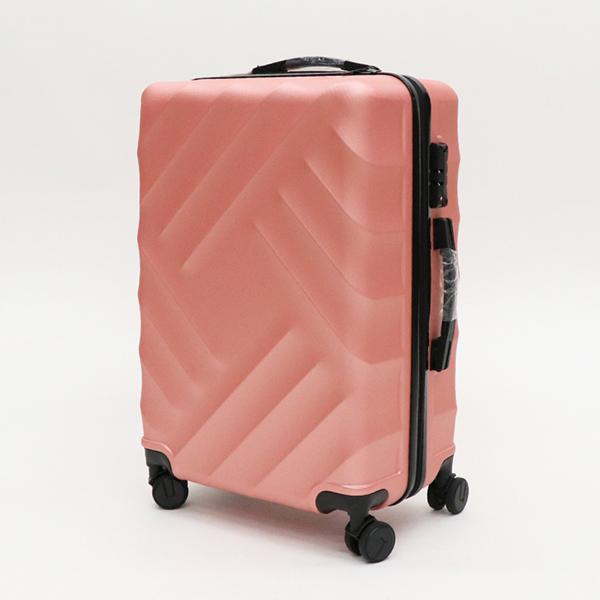軽量樹脂製キャリーケース USD04 Dタイプ S＆Mセット ピンク TSA LOCK