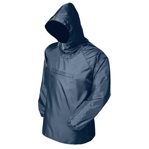 メンズ レインジャケット 雨具 ポリエステル ヤッケ 胸ポケ付き 本体