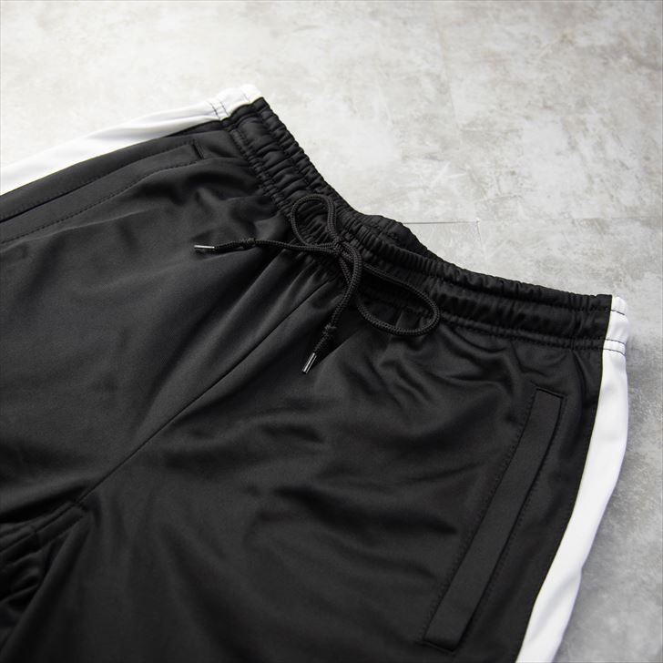 サイドラインパンツ メンズ ジャージ スキニー スリム 細身 黒 赤 紺