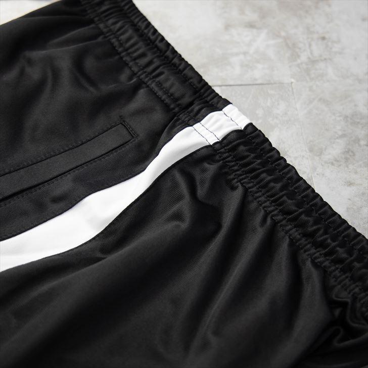 サイドラインパンツ メンズ ジャージ スキニー スリム 細身 黒 赤 紺