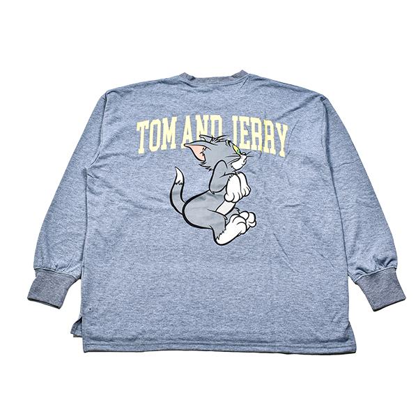 トムとジェリー ビッグトレーナー 紳士 メンズ 婦人 レディース ユニ
