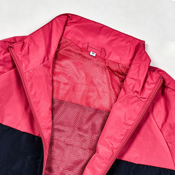 レディース 裏メッシュ ナイロン ジャケット 長袖 トレーニング