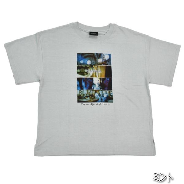 レディース キャスパー 映画ｔシャツ 婦人 Casper アメリカ映画 ゴースト スリット おしゃれ カジュアル 綿100 半袖 1個までメール便可 Oh 3731aec パーティハウスヤフー店 通販 Yahoo ショッピング
