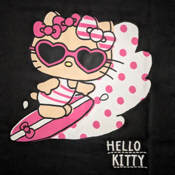 sanrio サンリオ 半袖 Tシャツ M L レディース 婦人 日焼けキティ