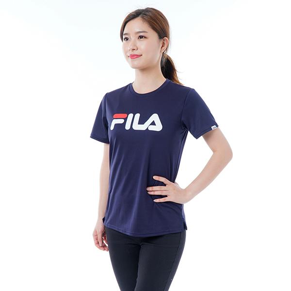FILA（フィラ） レディース Tシャツ 半袖 スポーツ 吸水速乾 日焼け