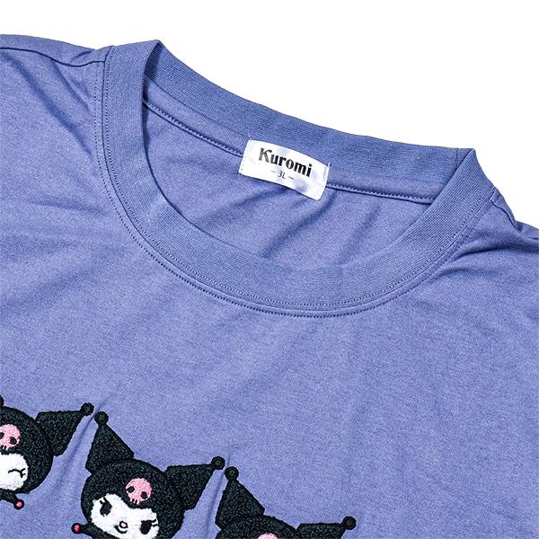 [新店OPEN協賛SALE] 婦人 レディース sanrio クロミ 大きいサイズ 半袖 Tシャツ ゆったり かわいい サンリオ 夏 キャラクター 3L 4L 1個までメール便可｜partyhouse702｜08