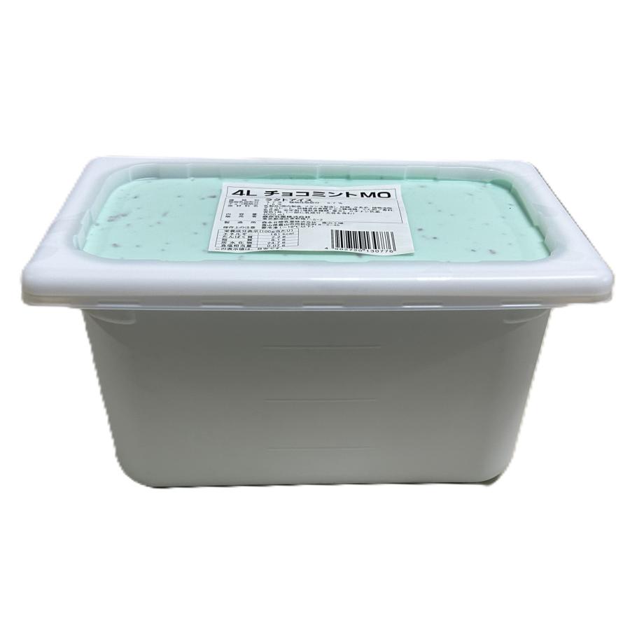 森永乳業 業務用アイスクリーム チョコミントMO 4リットル