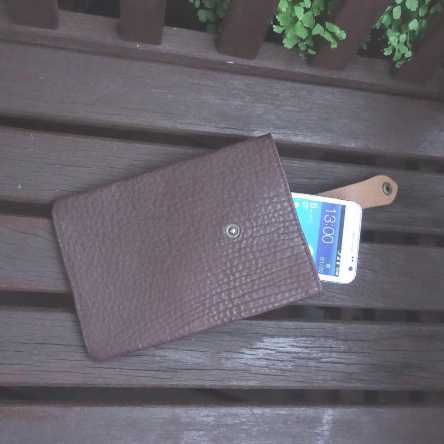 アウトレット品】スマホポーチ 本革 スマホケース 1016-y1003 ネック