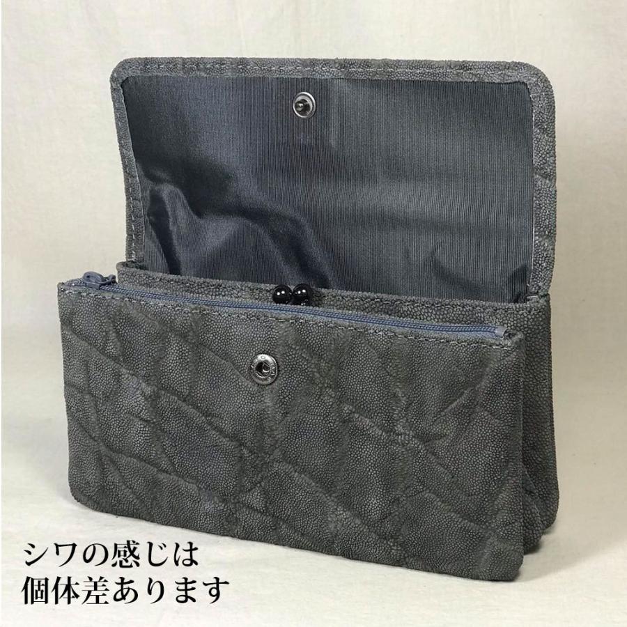 象革財布 高級象革財布 高級財布 希少象革 手作り象革財布 本革財布 ３連財布象革Lの画像