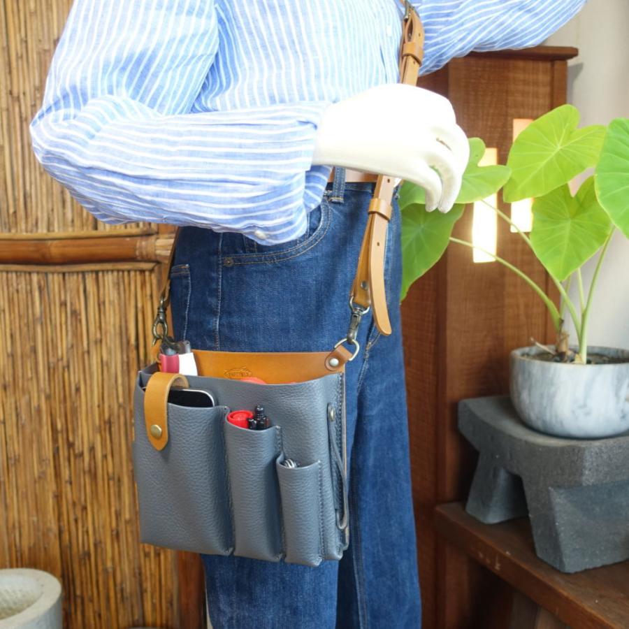 シザーケース フローリストケース 本革 革 フローリスト GARDEN-4 花バサミケース 剪定ばさみケース 生け花 盆栽 剪定 ガーデニング GARDEN-4の画像